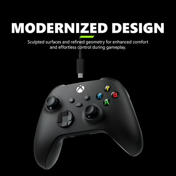 Mando inalámbrico XBOX - Cable USB-C negro